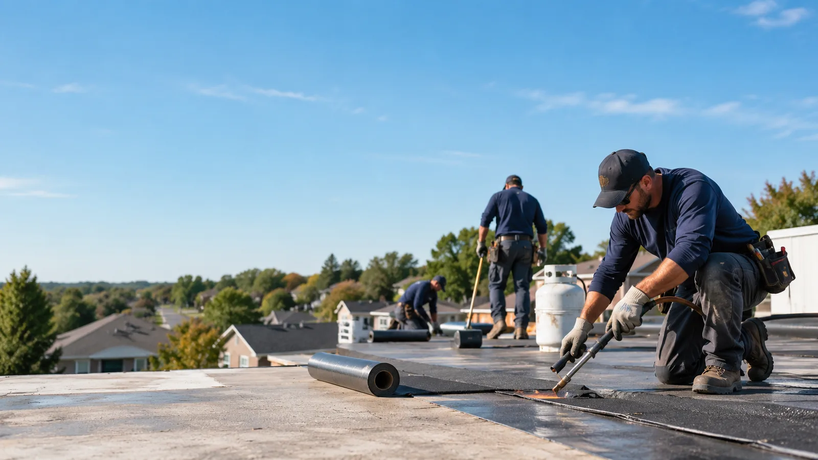 Flat Roof Leak Repair providers in Potwin, KS